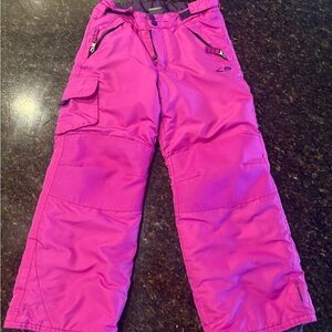 Champion C9 Size 6 Girls' Pink Snow Pants